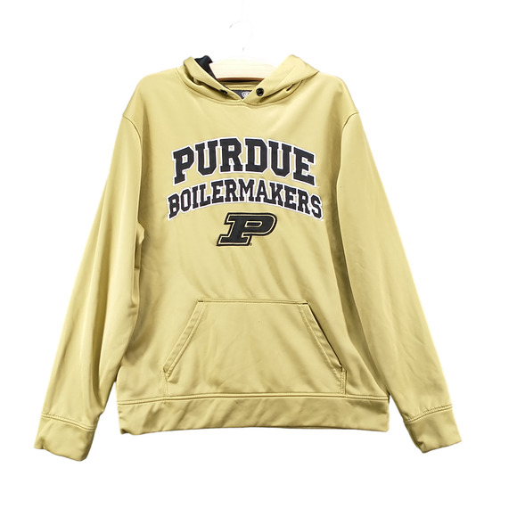 Top of the World Men's Spell Out Purdue Boilermakers Pullover Hoodie Gold Medium - Picture 1 of 13
